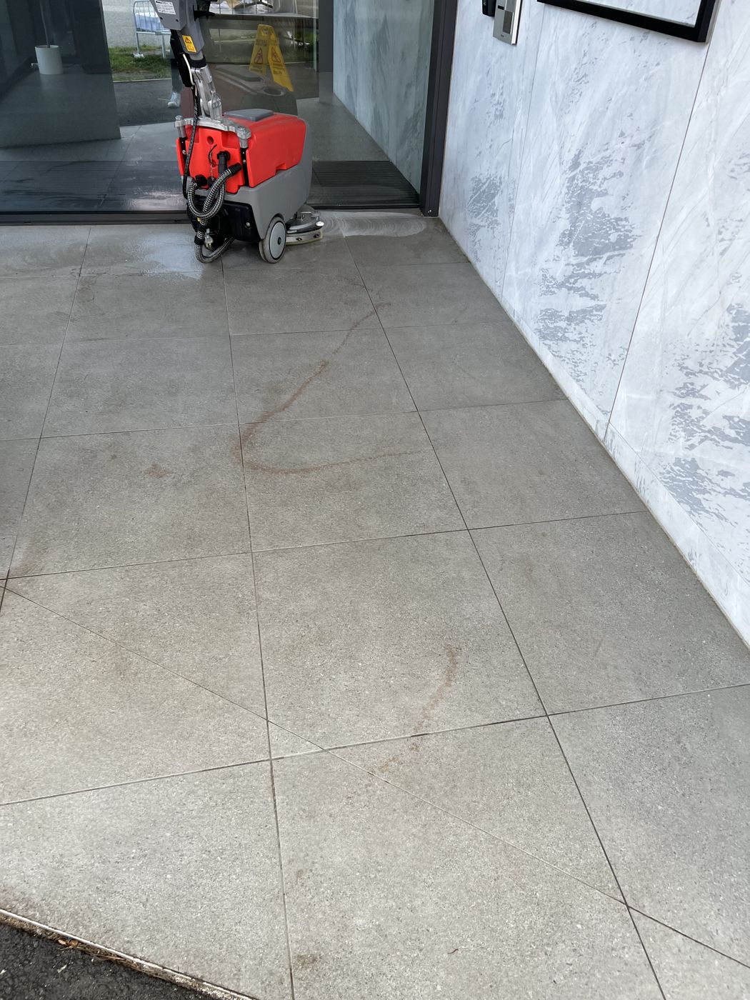 Before — common area floor